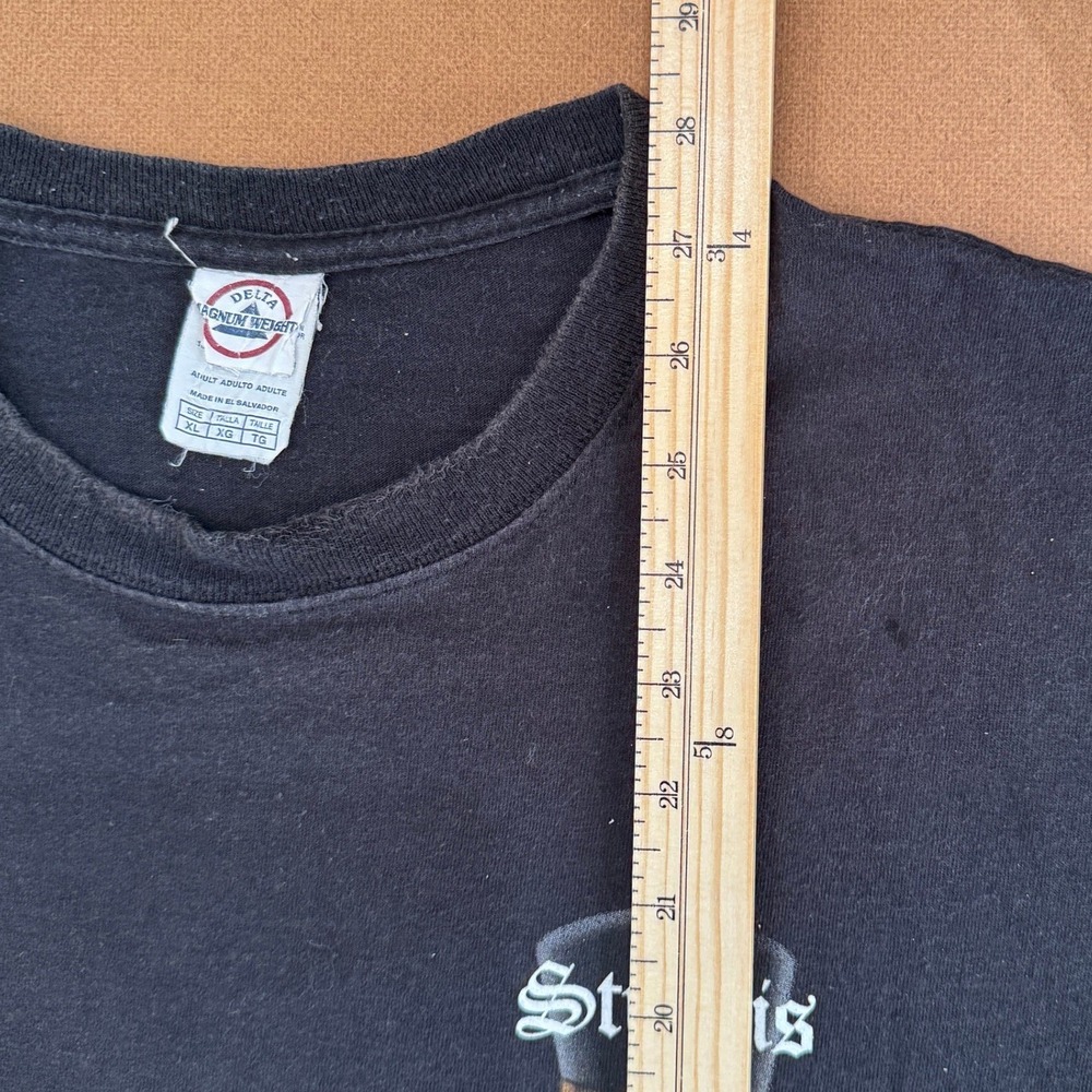 Delta Sturgis Rally Week 2009 T-Shirt Black XL Skull Top Hat 69th Anniversary - Picture 9 of 9